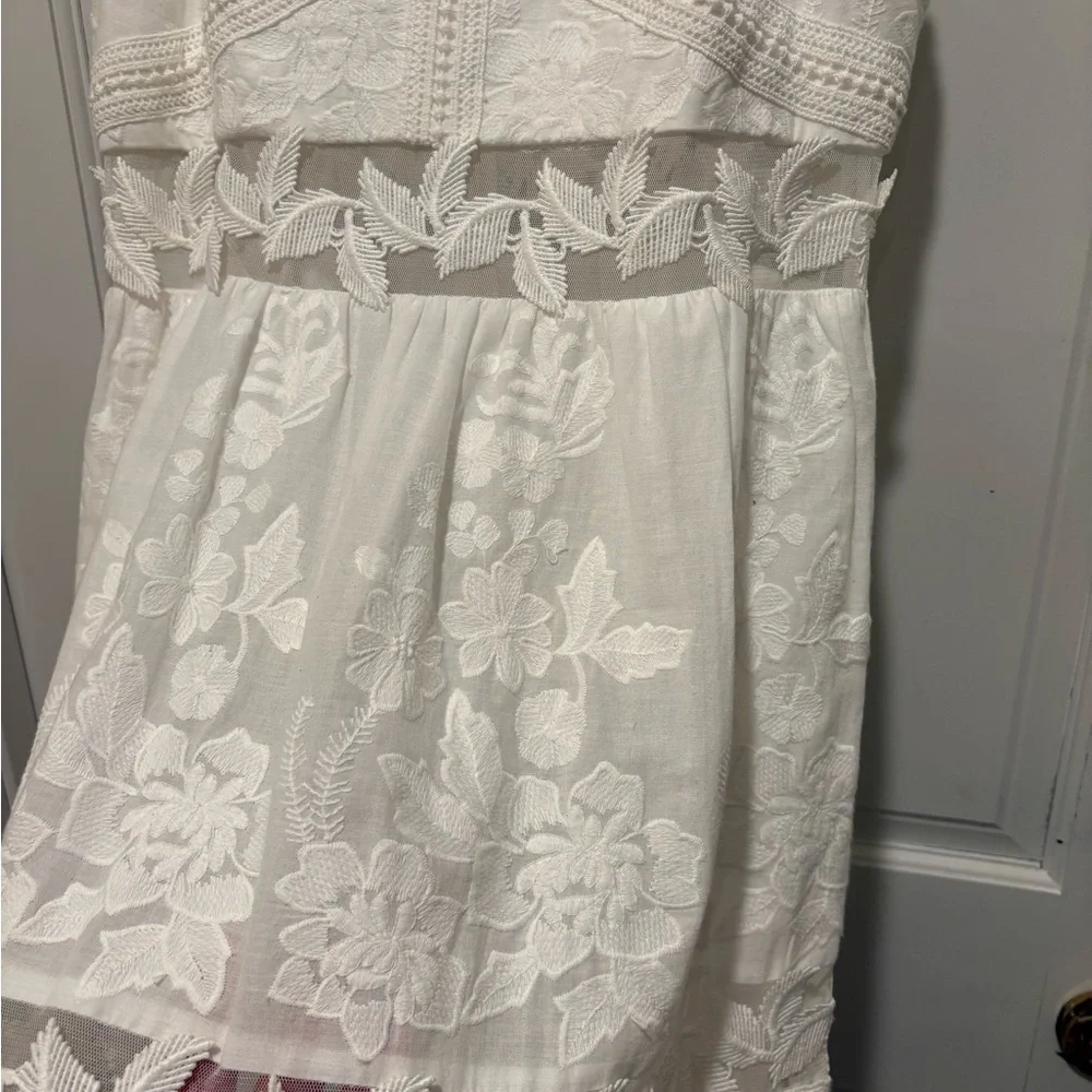 Chelsea & Violet Ivory Floral Dress - Picture 2 of 5